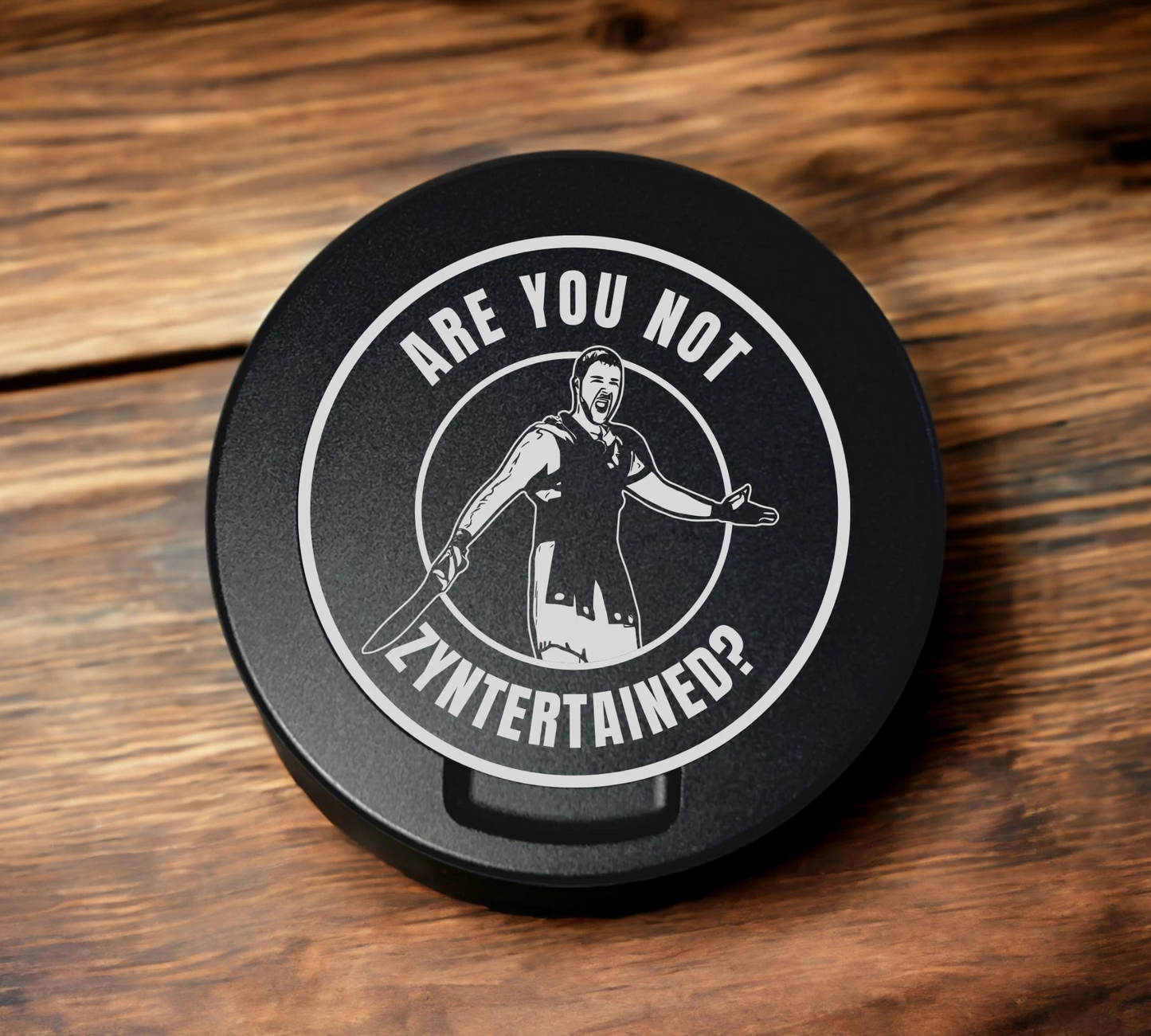 May The Z Be With You - Engraved Metal Nicotone Tin - Metal Nicotine Can