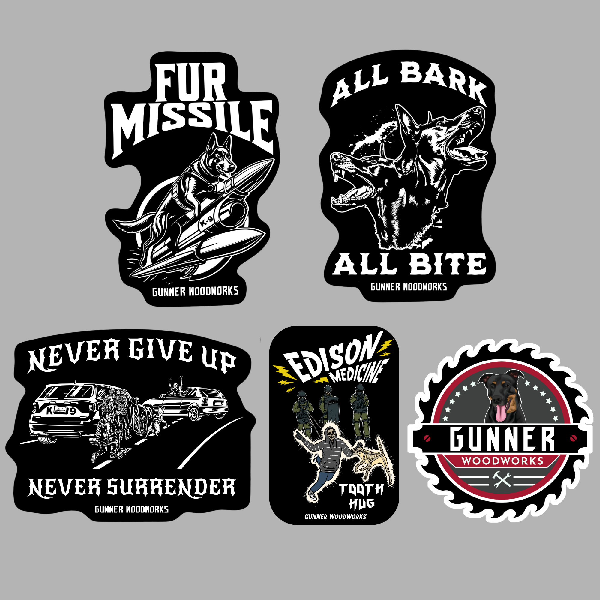 Stickers – Gunner Woodworks