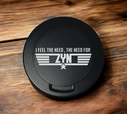 Syn City- Engraved Metal Nicotine Tin - Metal Nicotine Can