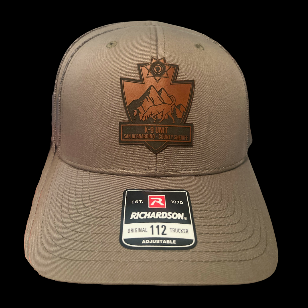 Custom Leather Patch Hat