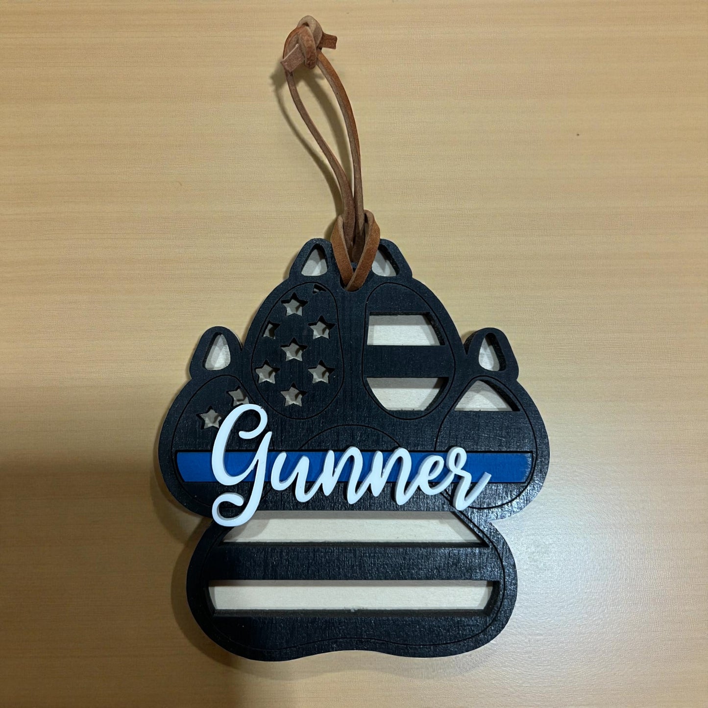 K9 Paw Ornament