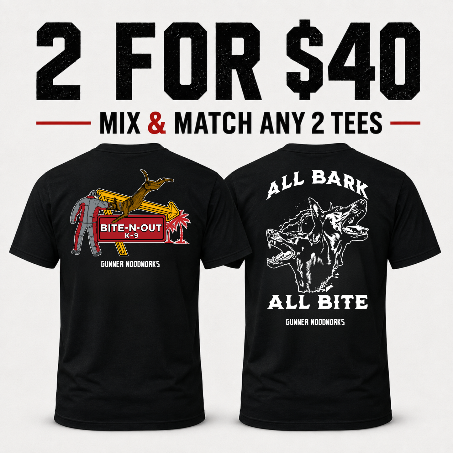 2 For $40 Shirts