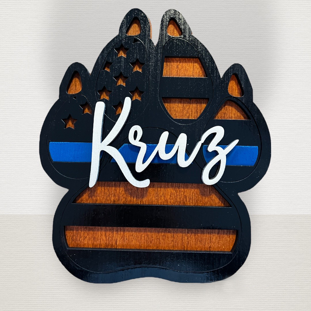 Police K9 Paw