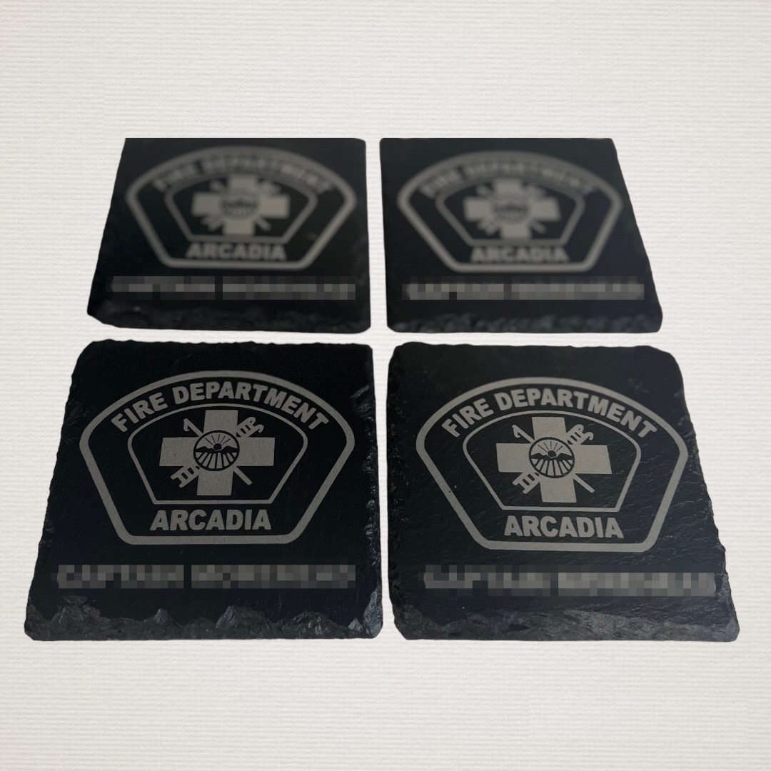 Custom Slate Coasters